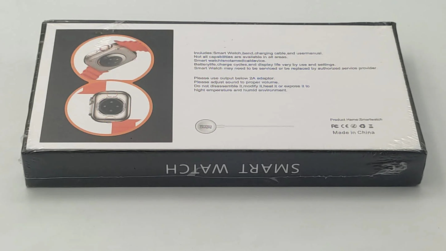 T 10 Ultra 2.09 Infinite Display Smartwatch