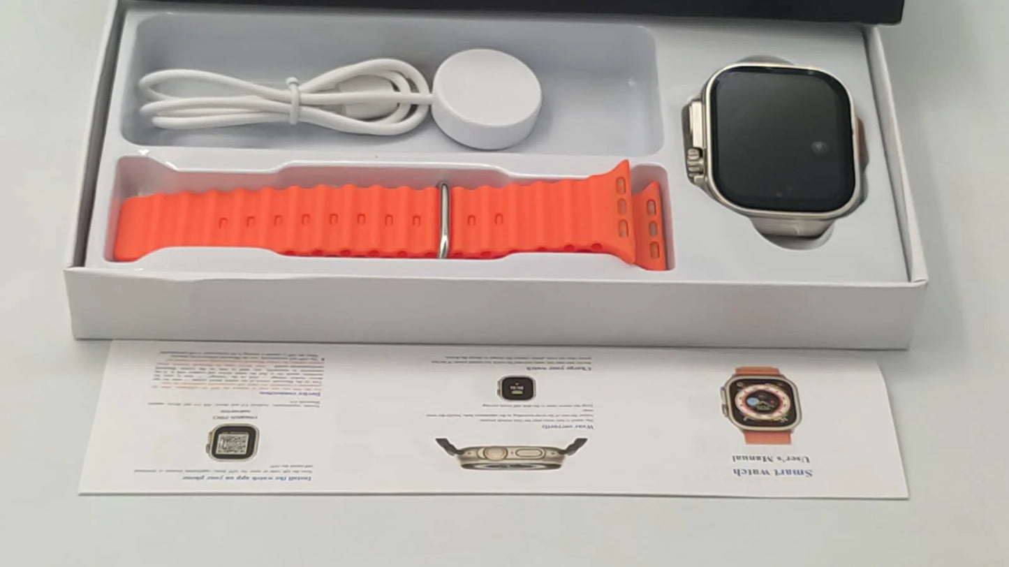 T 10 Ultra 2.09 Infinite Display Smartwatch