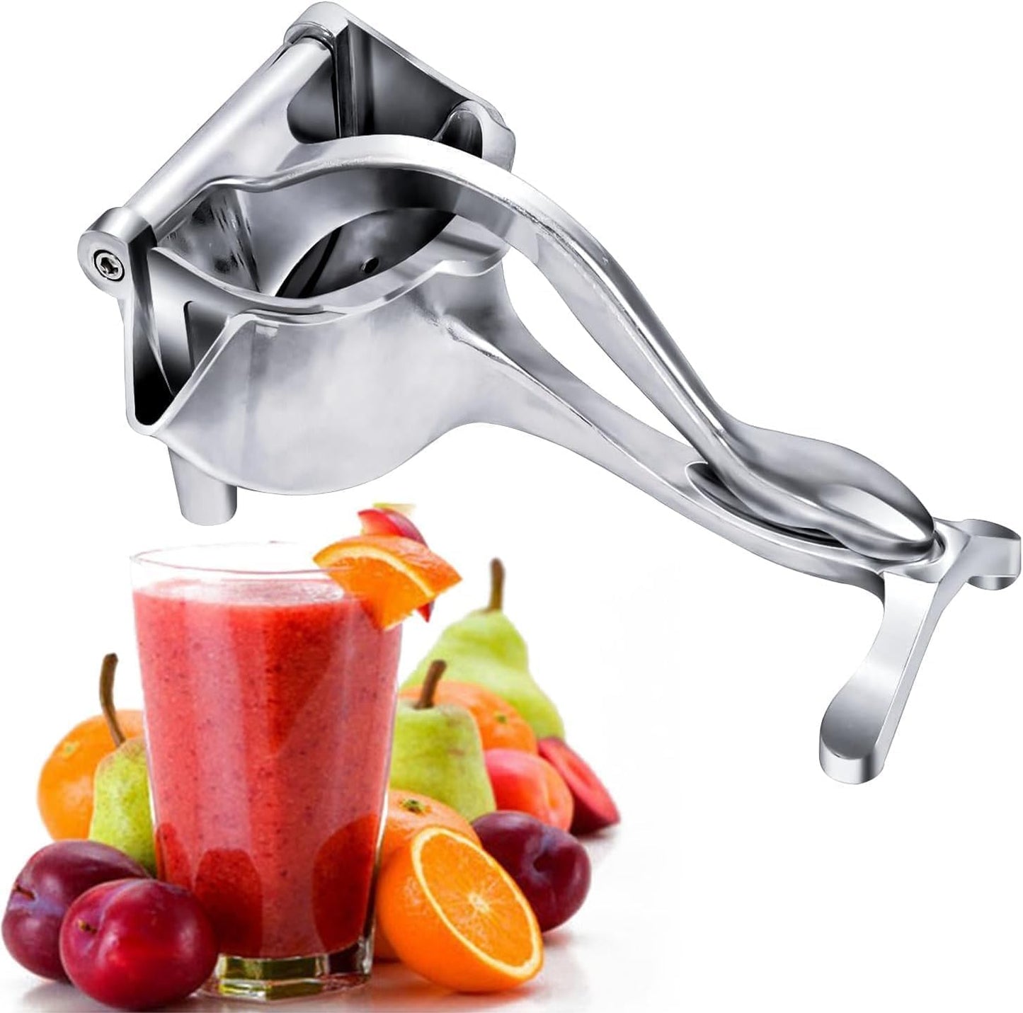 Fruit Press Lemon Juice Squeezer Manual Juicer Heavy Duty Aluminum Metal (250 Gram).