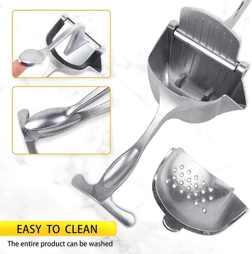 Fruit Press Lemon Juice Squeezer Manual Juicer Heavy Duty Aluminum Metal (250 Gram).