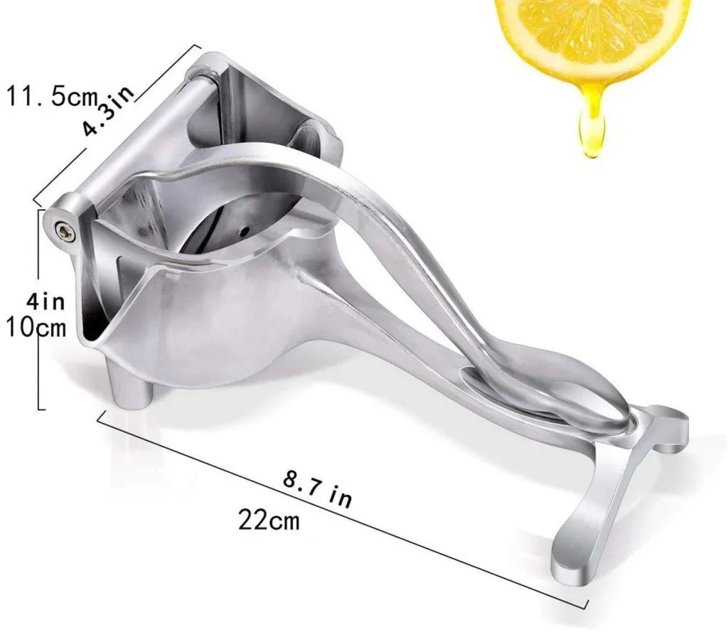 Fruit Press Lemon Juice Squeezer Manual Juicer Heavy Duty Aluminum Metal (250 Gram).