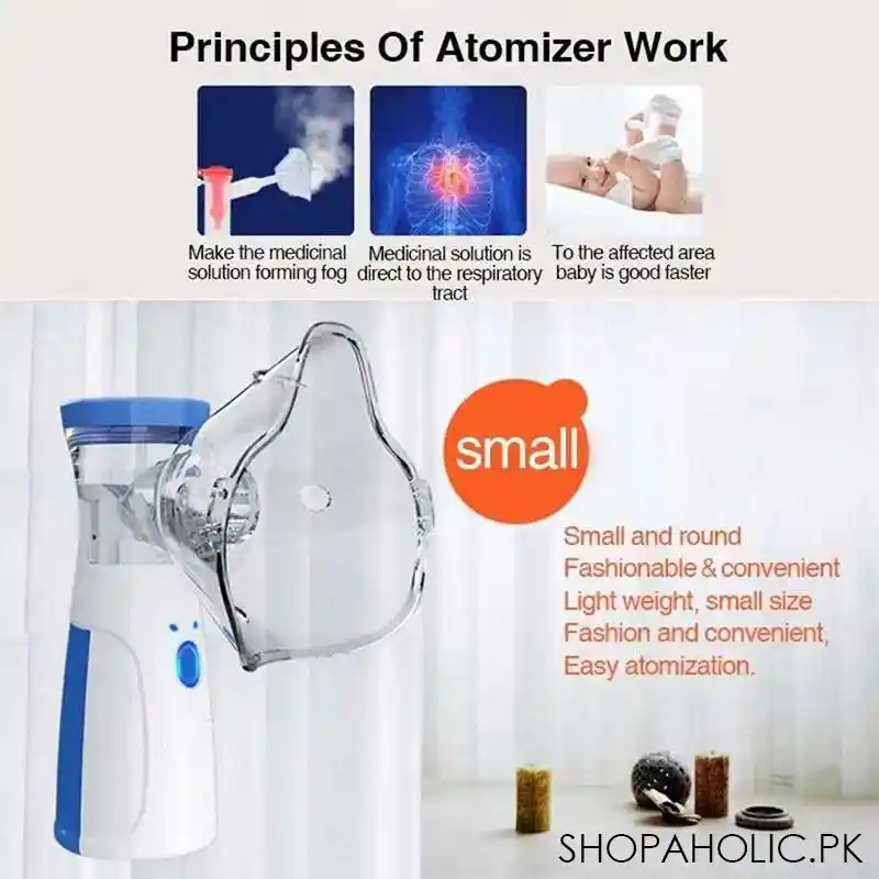 Nebulizer For Asthma Inhaler Nebulizer Machine For Kids And Adults Medical Asthma Nebulizer (cell Operated)