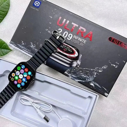 T 10 Ultra 2.09 Infinite Display Smartwatch